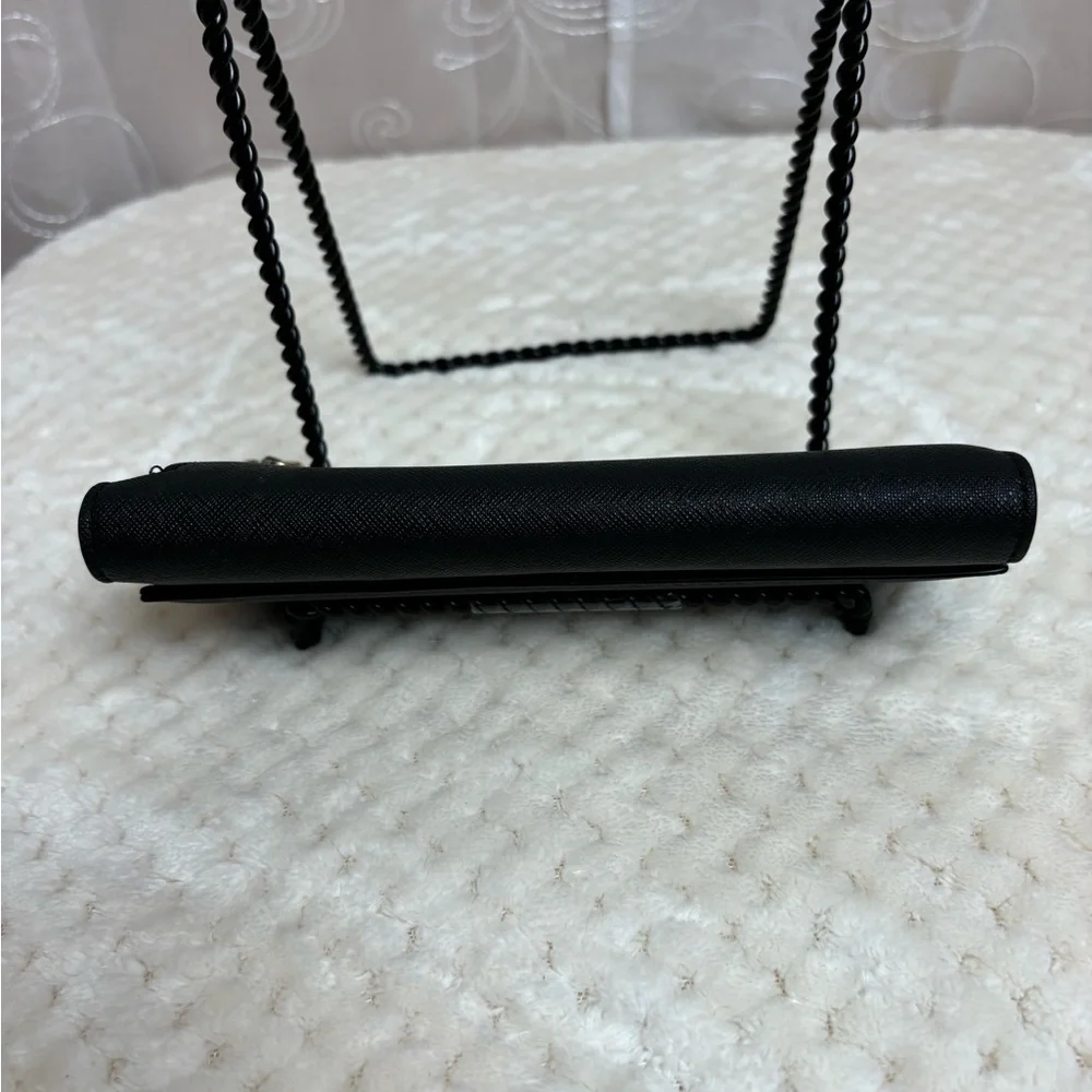 KATE SPADE Saffiano Black Leather Iphone  Wallet